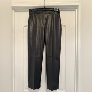 Babaton Conan Black Faux Leather Pants